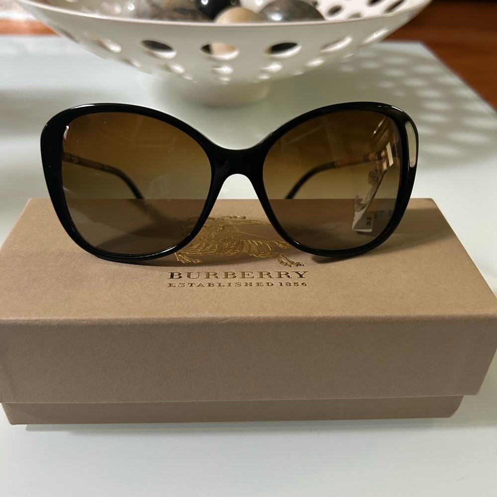 Burberry Black Modern Sunglasses
